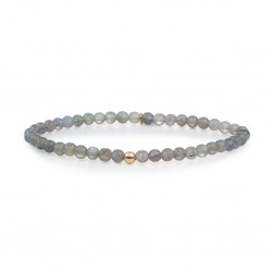 SPARKLING JEWELS ARMBAND SATURN SMALL LABRADORIET QUARTZ - 226068