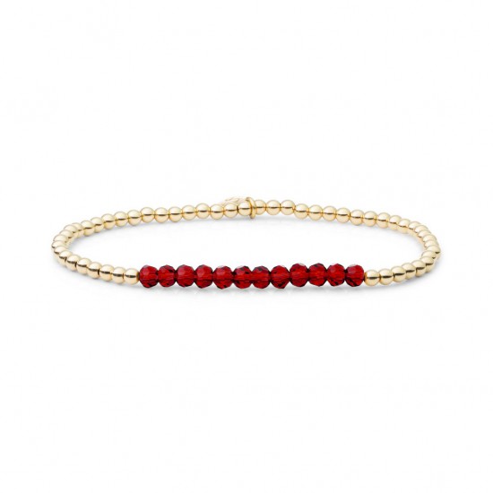 SPARKLING JEWELS SIERADEN, ARMBANDEN SBG-GEM50-3MM-LINE • 872057404714