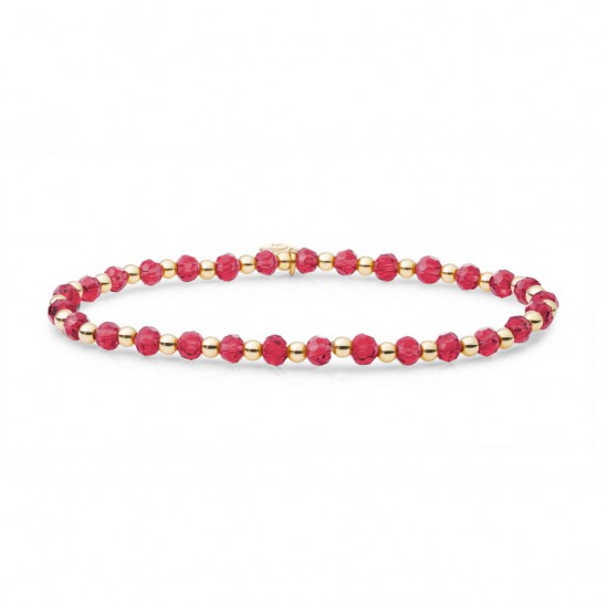 SPARKLING JEWELS SIERADEN, ARMBANDEN SBG-GEM51-3MM-MIX • 872057404719