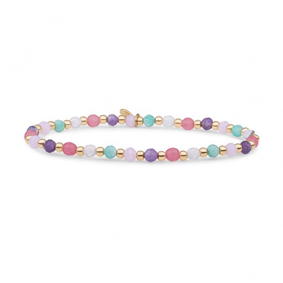 SPARKLING JEWELS SIERADEN, ARMBANDEN SBG-MULTI01-3MM-MIX • 872115499245