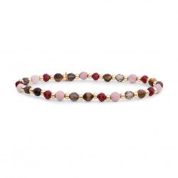 SPARKLING JEWELS ARMBAND MULTI GEM INTERSTELLAR - GOLD - - 232097